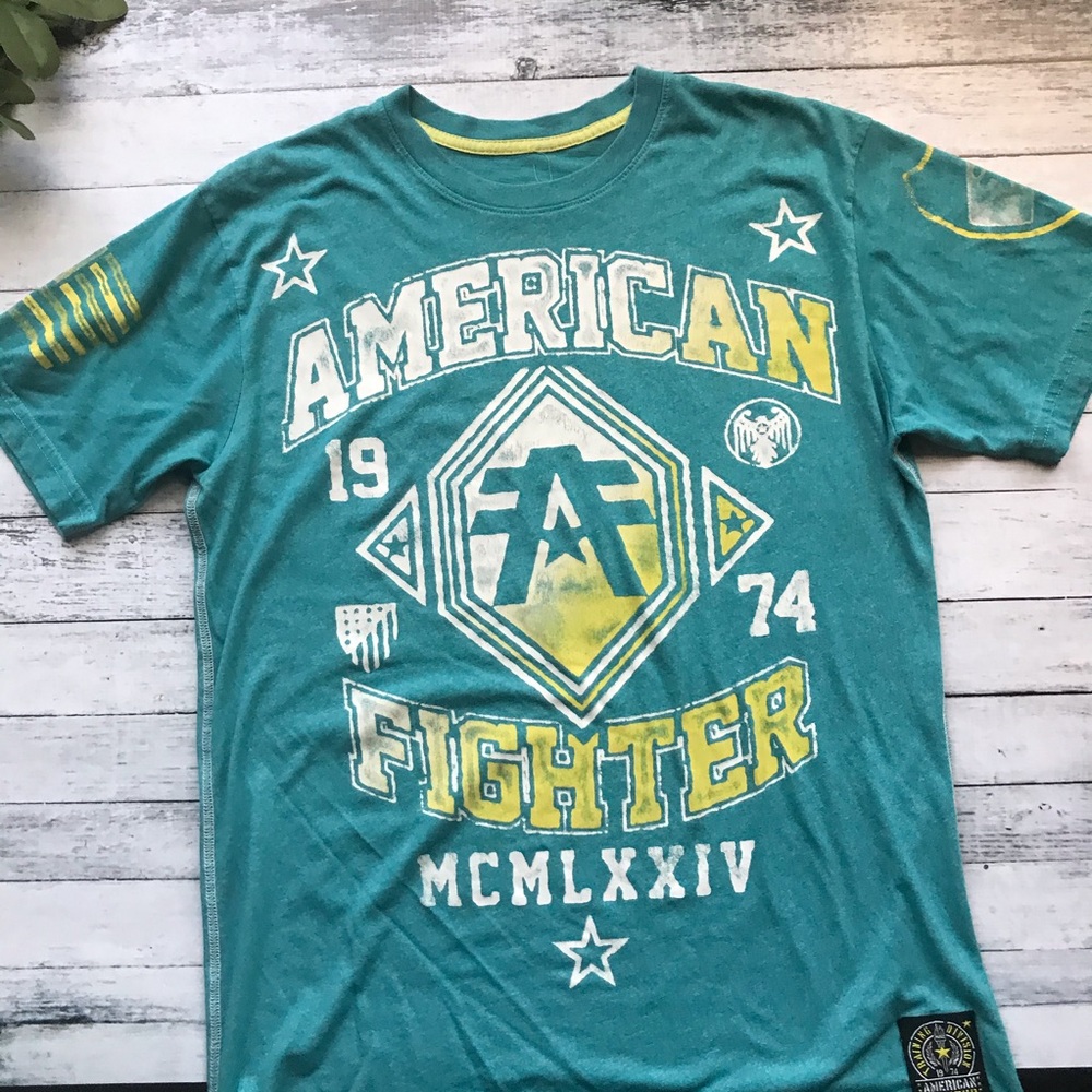 American fighter shirt buckle